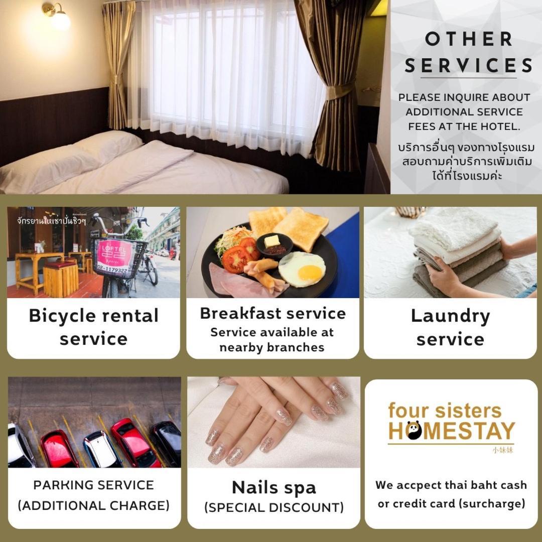 Four Sisters Homestay Bangkok Exterior foto